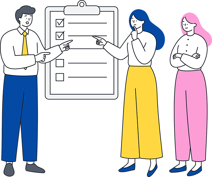 派遣先企業様との連携